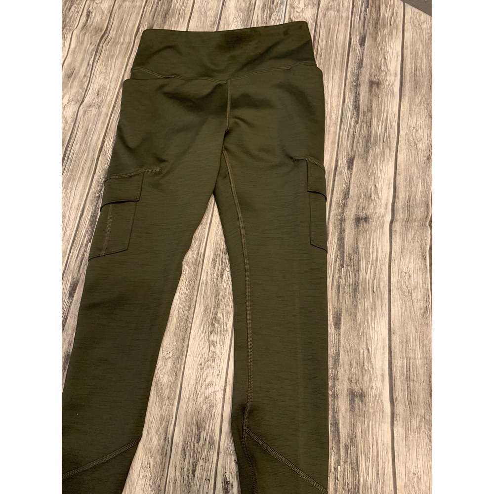 All In‎ Motion Army Green Joggers Yoga Pants Size Xs